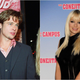 Left: Brad Pitt at the premiere of Fight Club, 1999. Right: Anna Faris in Madrid, Spain, 2008.